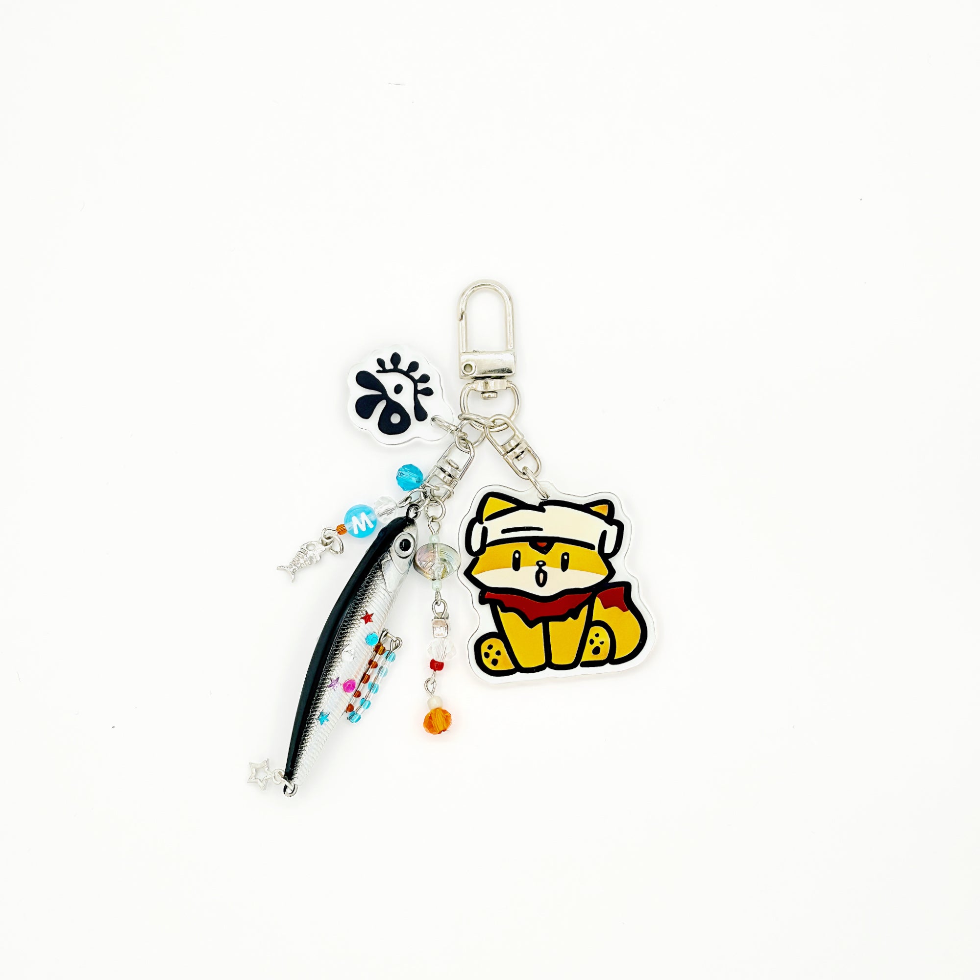 CORTIS Acrylic Keychain Fanmade Animal Bag Charm with Logo & Fish Charms detail image 5