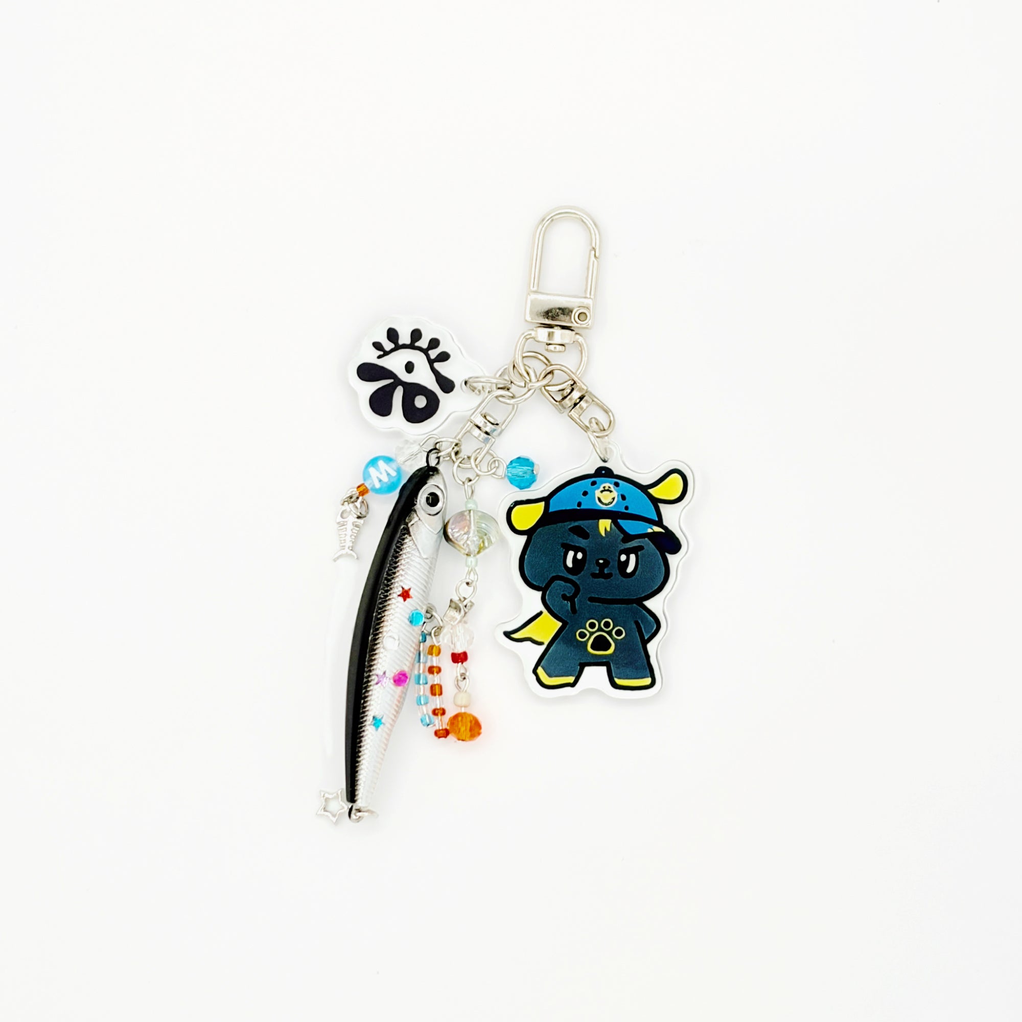 CORTIS Acrylic Keychain Fanmade Animal Bag Charm with Logo & Fish Charms detail image 4