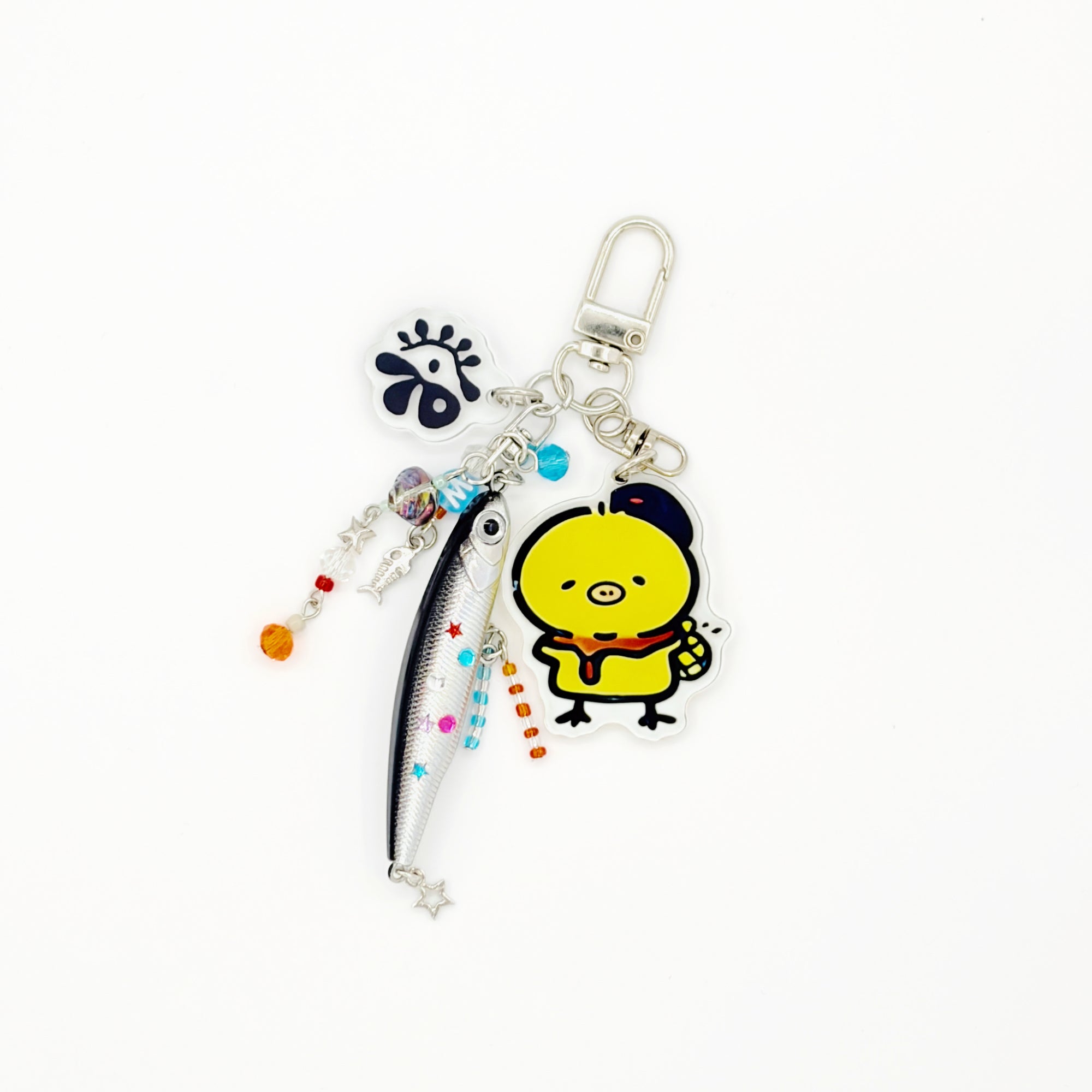 CORTIS Acrylic Keychain Fanmade Animal Bag Charm with Logo & Fish Charms detail image 3