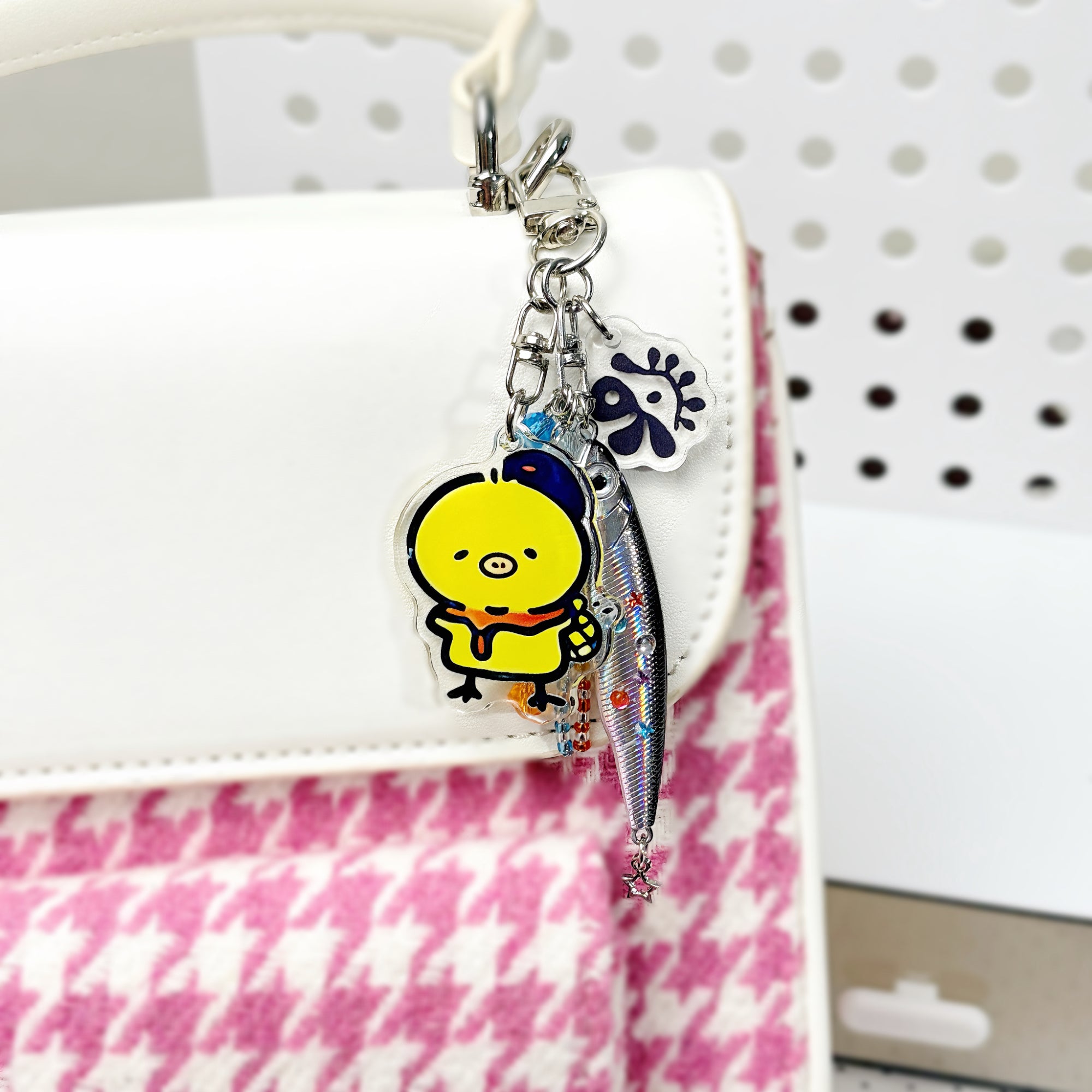 CORTIS Acrylic Keychain Fanmade Animal Bag Charm with Logo & Fish Charms detail image 12