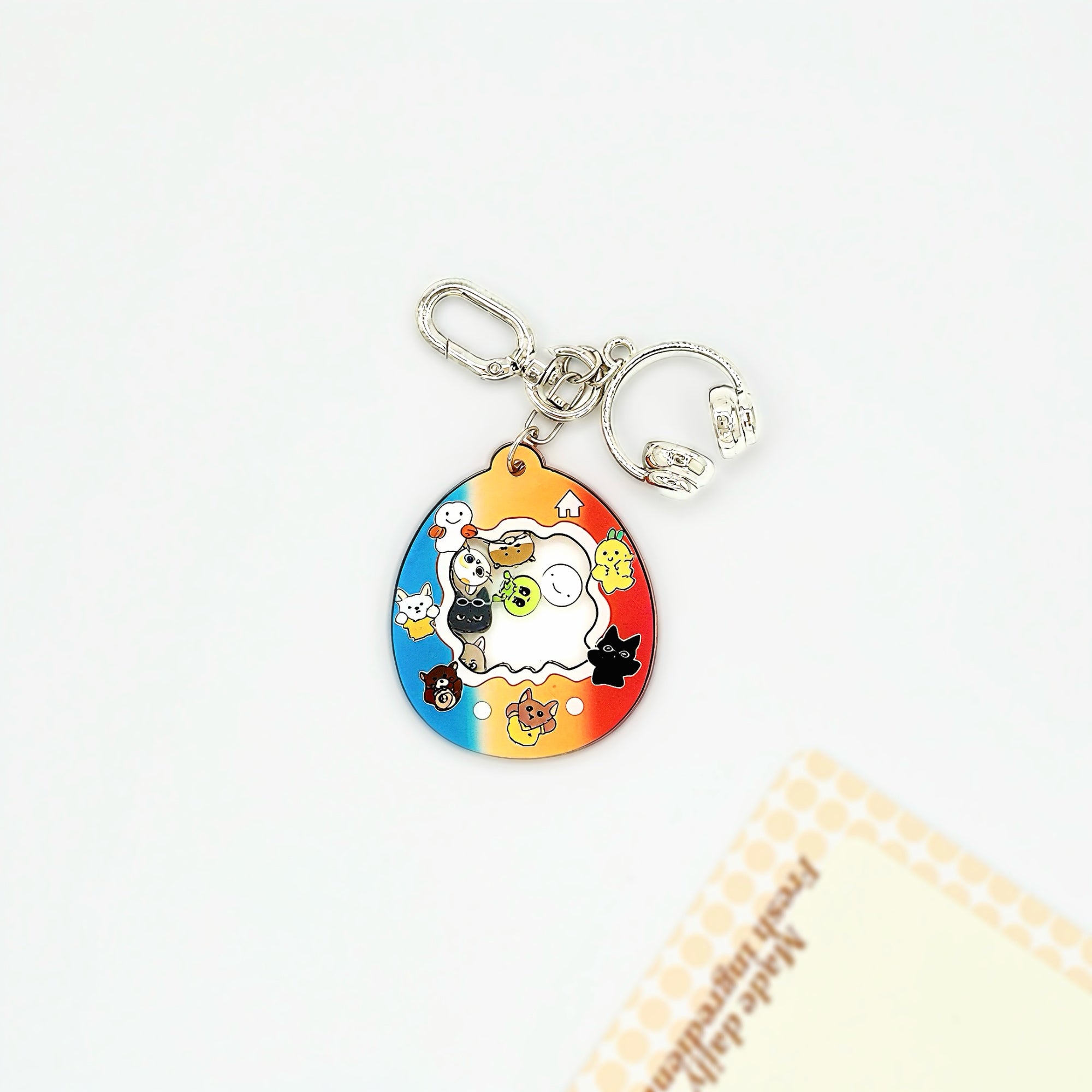 BOYNEXTDOOR Animal Shaker Keychain Sungho Riwoo Jaehyun Taesan Leehan Woonhak Acrylic Bag Charm Fanmade Kpop Gift detail image 8