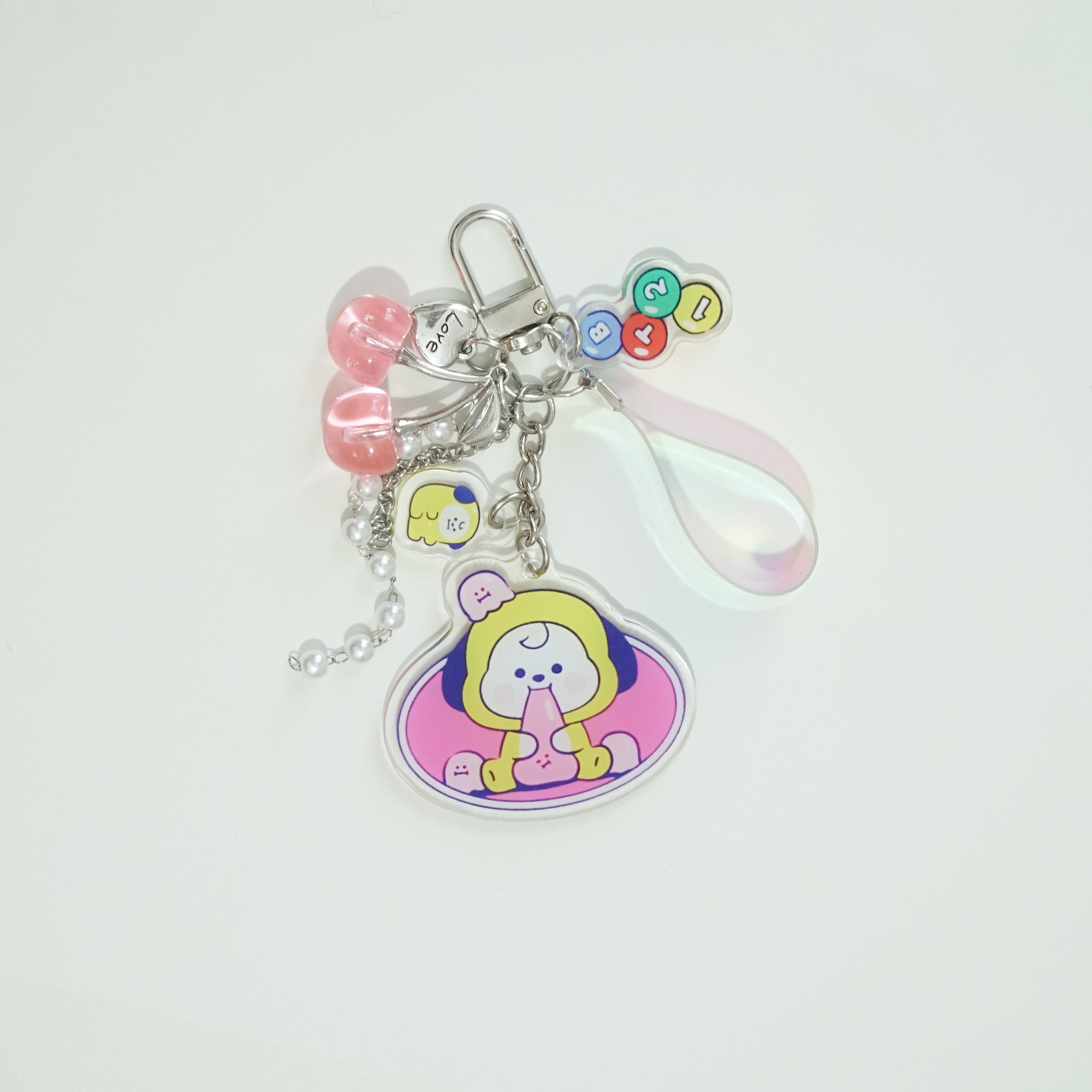 BT21 Acrylic Keychain Fanmade BTS Kpop Bag Charm Handmade Merch
