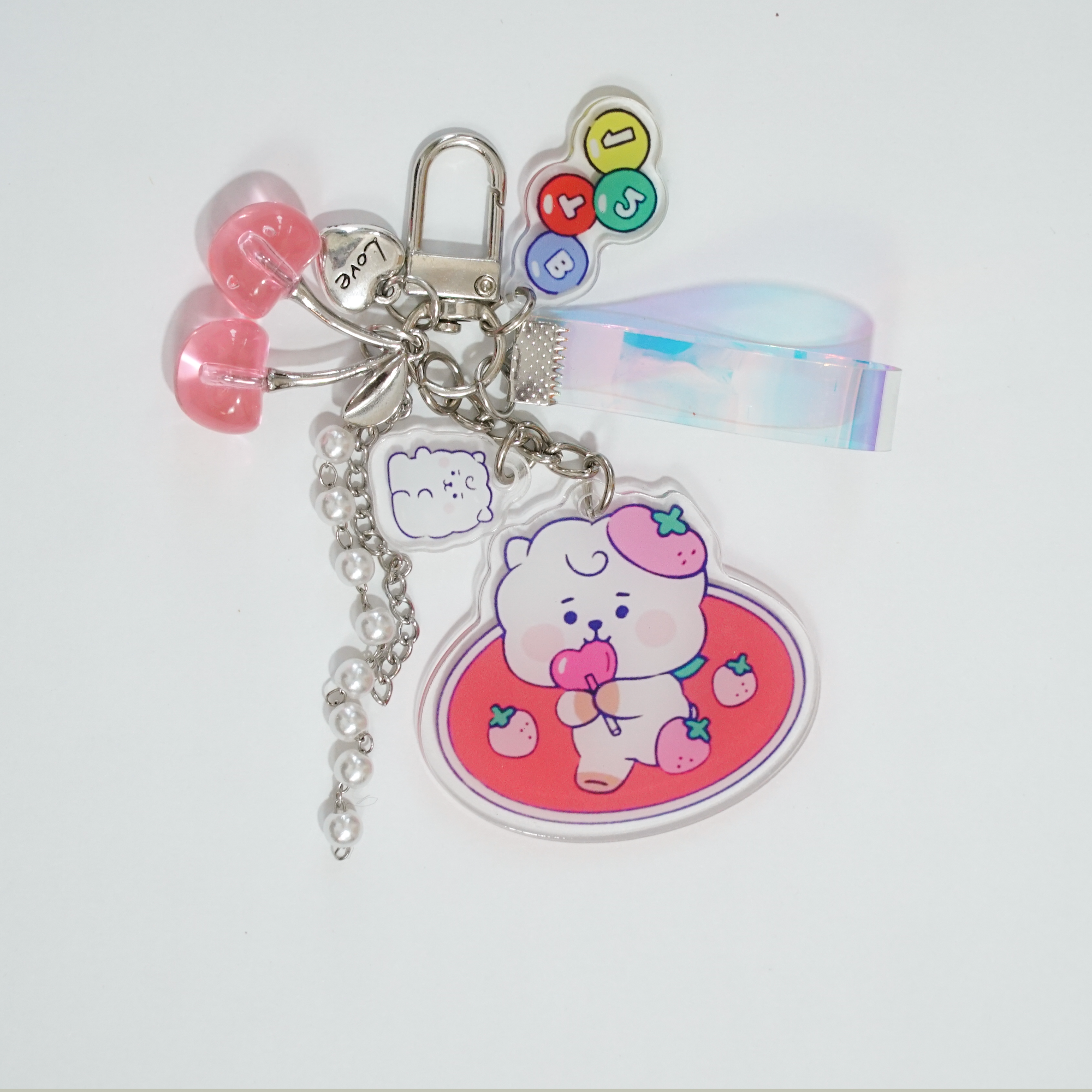 BT21 Acrylic Keychain Fanmade BTS Kpop Bag Charm Handmade Merch detail image 1