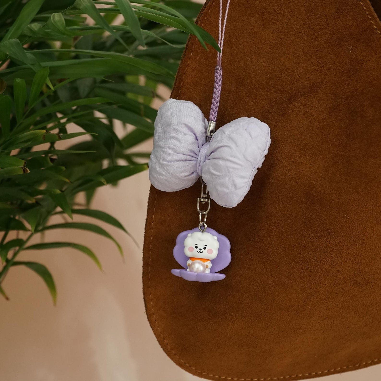BT21 Silicone Figure Keychain Fan Made BTS Mascot Charms