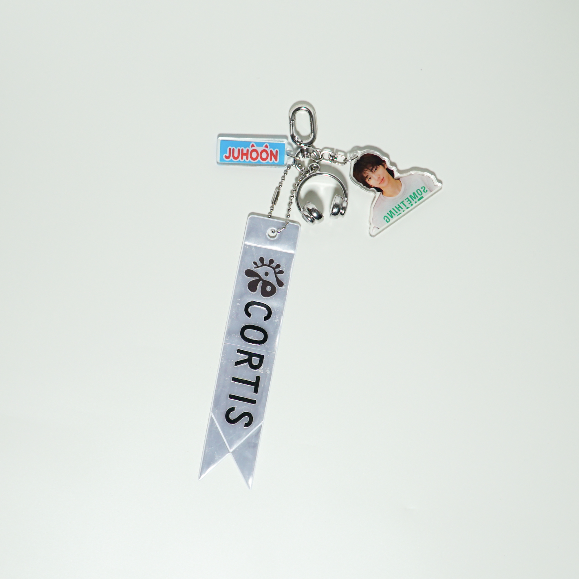 CORTIS Acrylic Keychain Fanmade Kpop Bag Charm with Reflective Logo Strap detail image 7