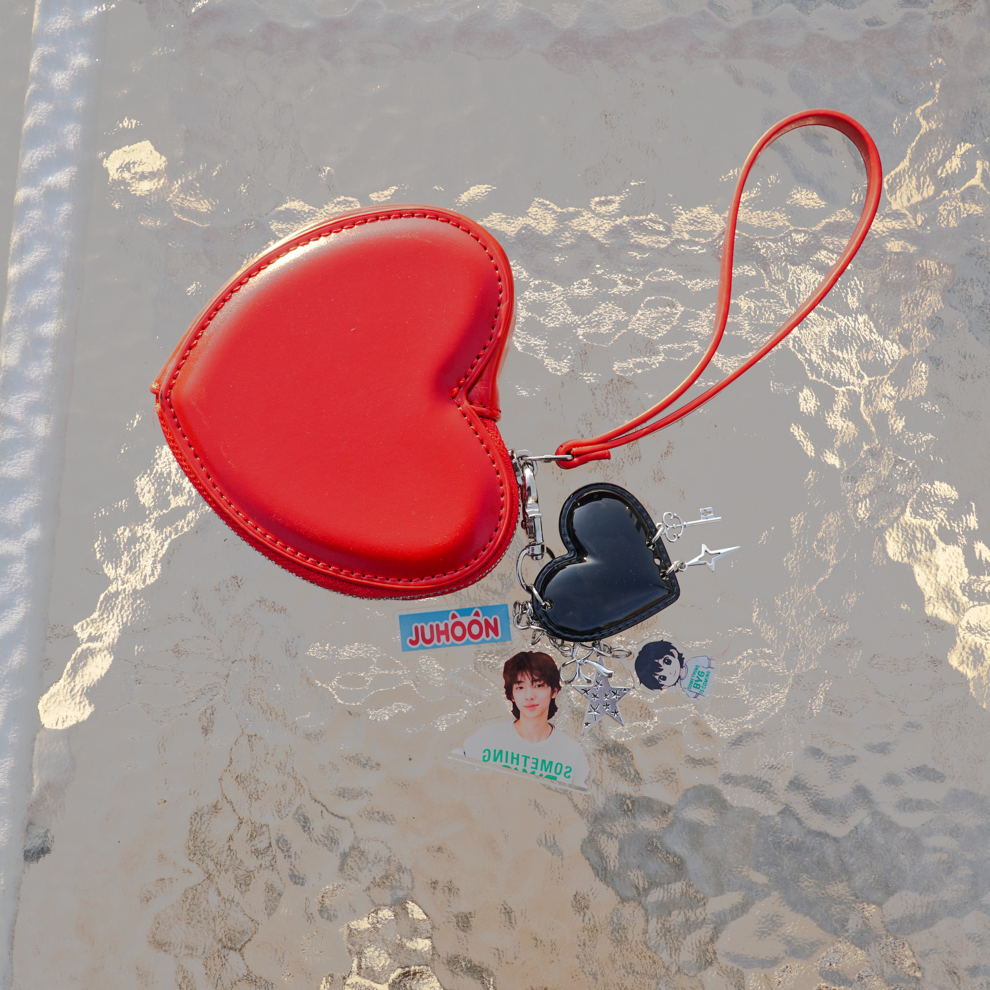 CORTIS Acrylic Keychain Set Fanmade Kpop Member Charms with Photo & Name Tag detail image 6
