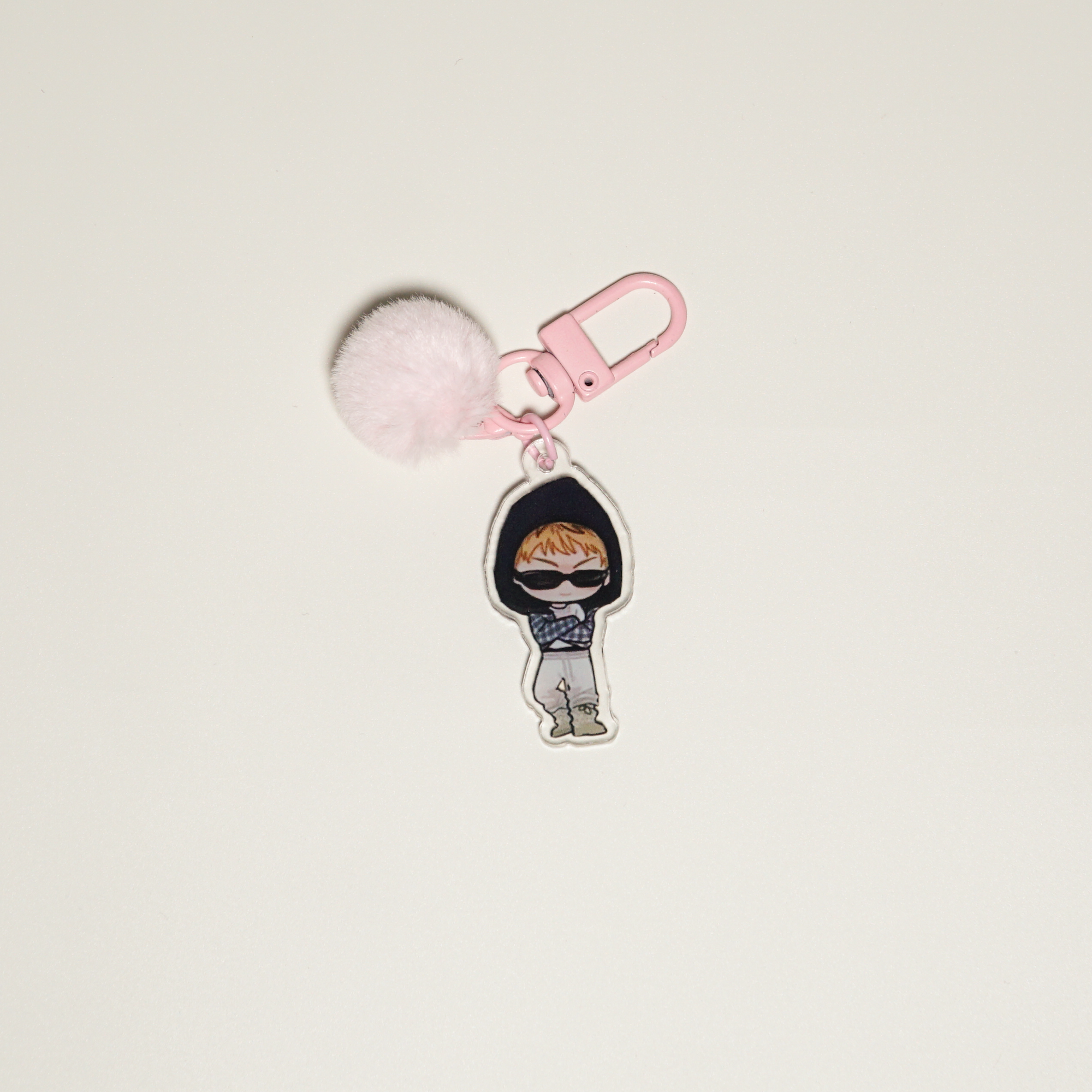 CORTIS Acrylic Keychain Set Fanmade Kpop Member Hand-Drawn Cartoon Charms