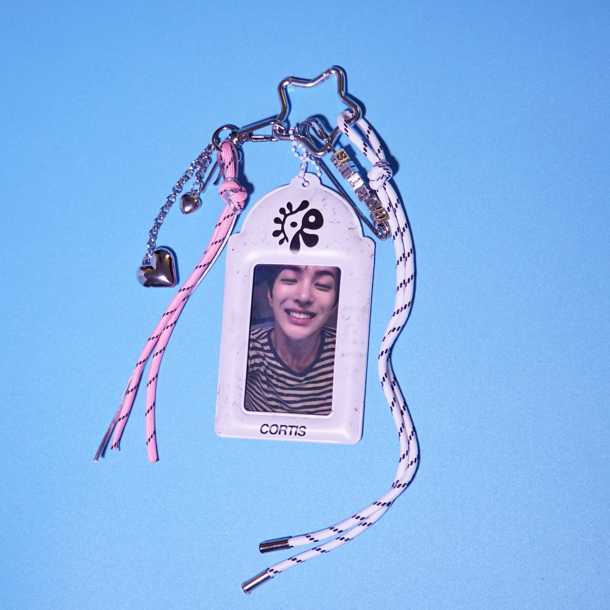 CORTIS Card Holder Wallet Fanmade Kpop Pink Strap Heart Charm Martin Merch detail image 8