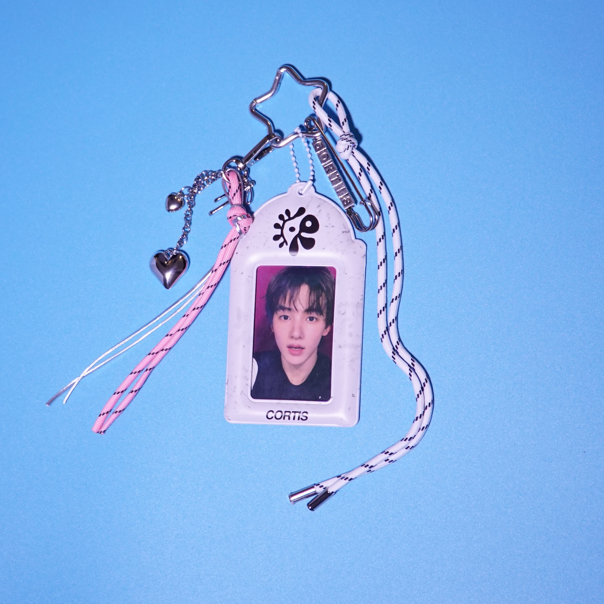 CORTIS Card Holder Wallet Fanmade Kpop Pink Strap Heart Charm Martin Merch detail image 9