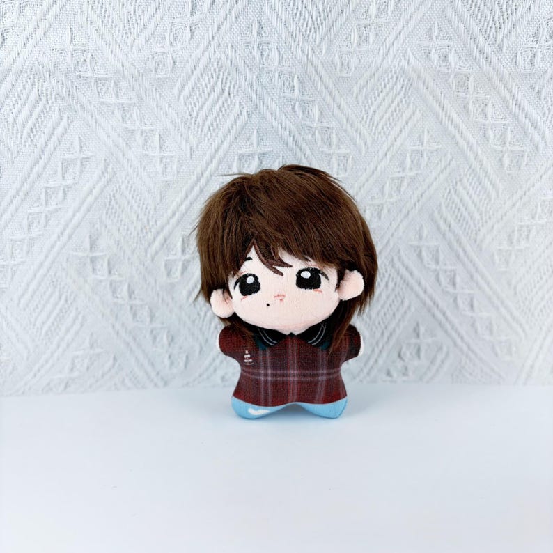 CORTIS Juhoon 4-Inch Plush Keychain Fanmade Kpop Bag Charm detail image 2