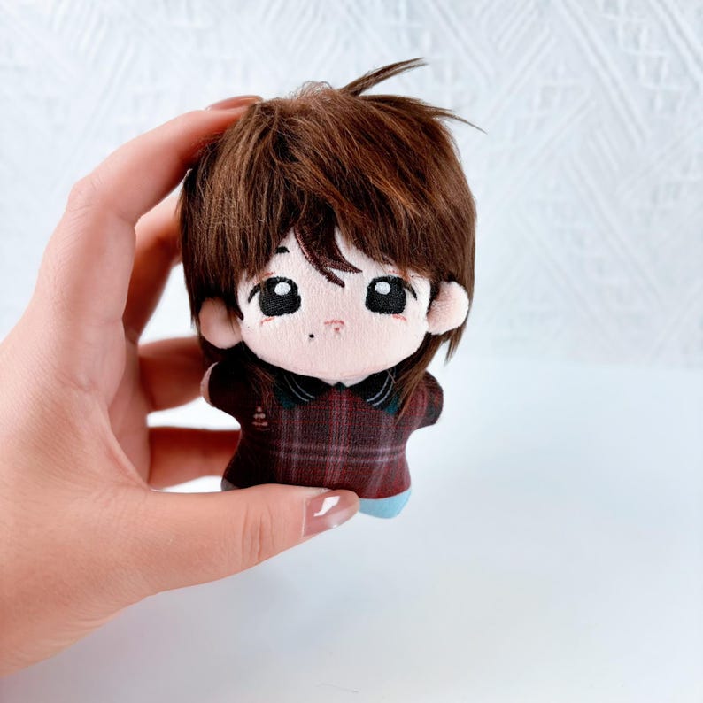 CORTIS Juhoon 4-Inch Plush Keychain Fanmade Kpop Bag Charm