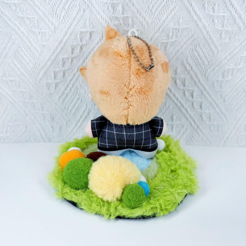 CORTIS Martin 4-Inch Plush Keychain Fanmade Kpop Bag Charm detail image 3