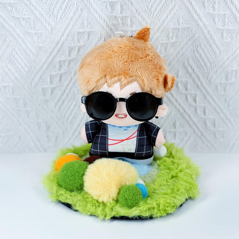 CORTIS Martin 4-Inch Plush Keychain Fanmade Kpop Bag Charm detail image 4