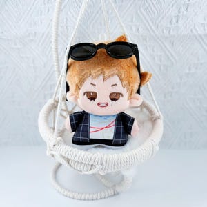CORTIS Martin 4-Inch Plush Keychain Fanmade Kpop Bag Charm detail image 6