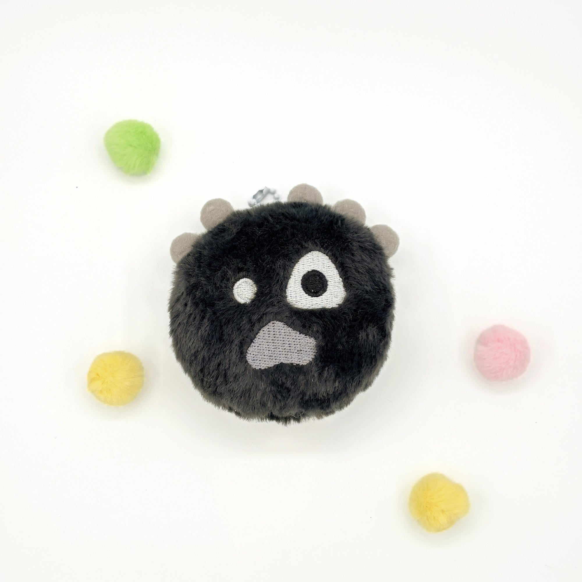 CORTIS Plush Ball Keychain Fanmade Fluffy K-pop Bag Charm Gift for COER Fans detail image 2