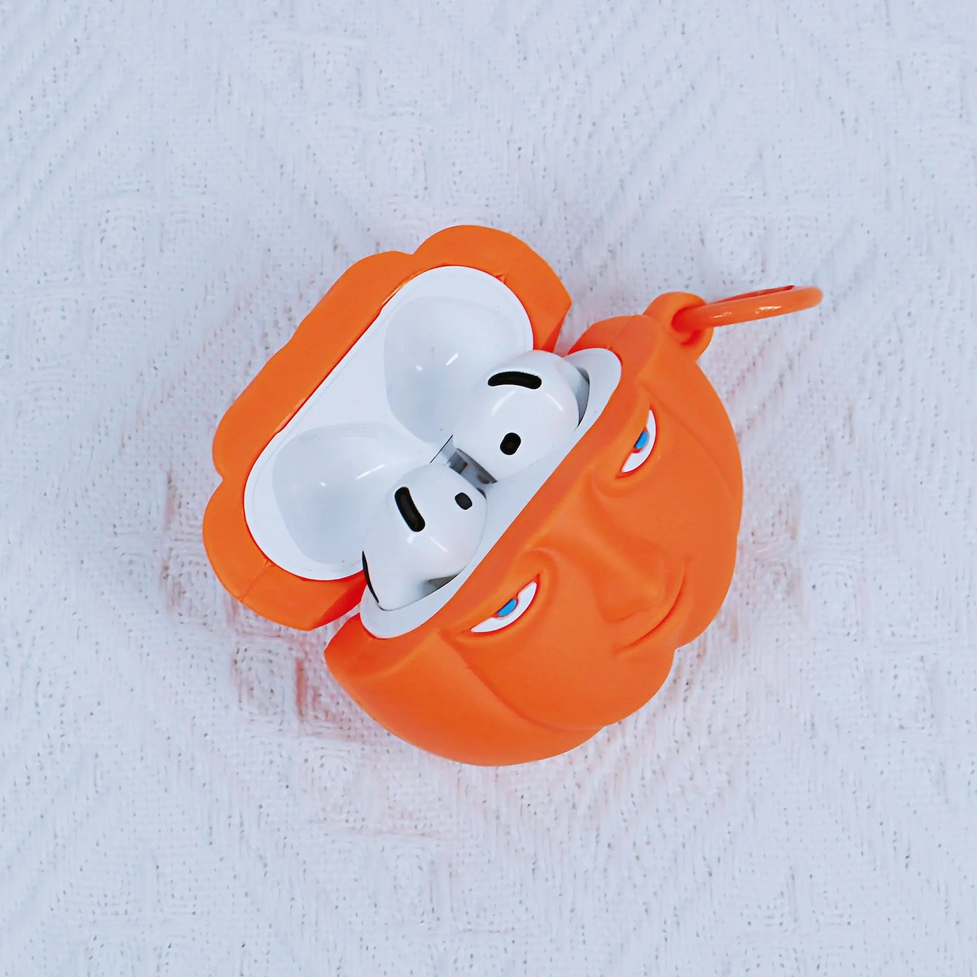 Delicious in Dungeon Jack-o’-Lantern Monster AirPods Case Fanmade Silicone Cover Dungeon Meshi Anime Cute Pumpkin Earbuds Protective Case Gift