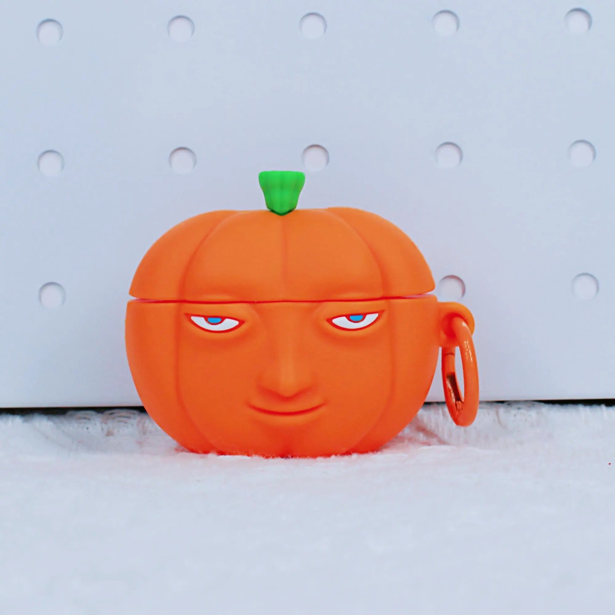 Delicious in Dungeon Jack-o’-Lantern Monster AirPods Case Fanmade Silicone Cover Dungeon Meshi Anime Cute Pumpkin Earbuds Protective Case Gift detail image 1