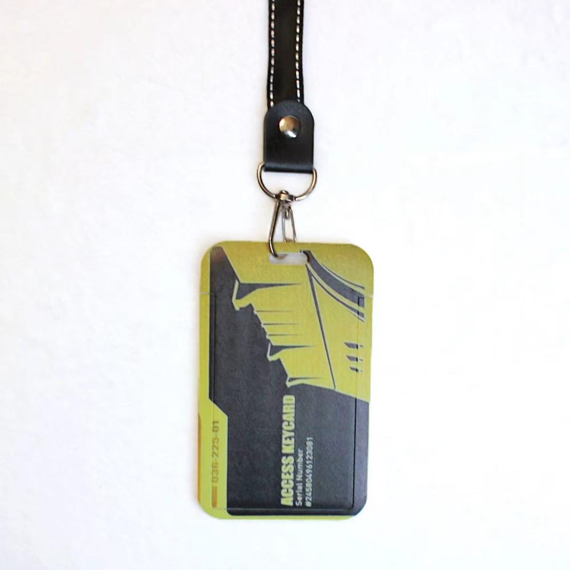 Delta Force Access Keycard Lanyard Hawk Ops ID Card Holder Fanmade Tactical Game Card Sleeve Executive Lounge Style Badge Holder Gift detail image 2