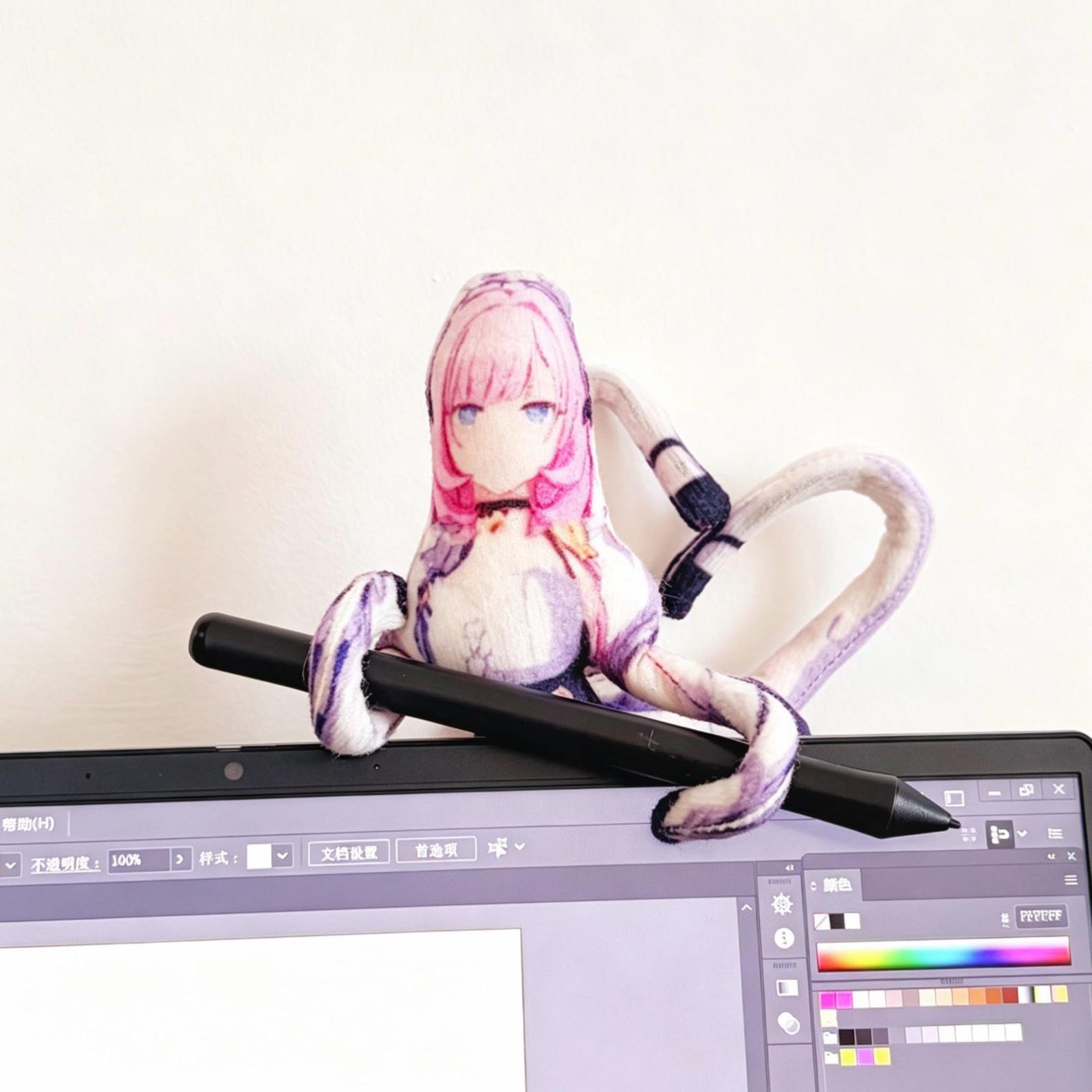 Elysia Wire Doll Honkai Impact 3rd Abstract Bendable Fan Art Figure Ugly Cute Poseable Desk Decor Gift detail image 2