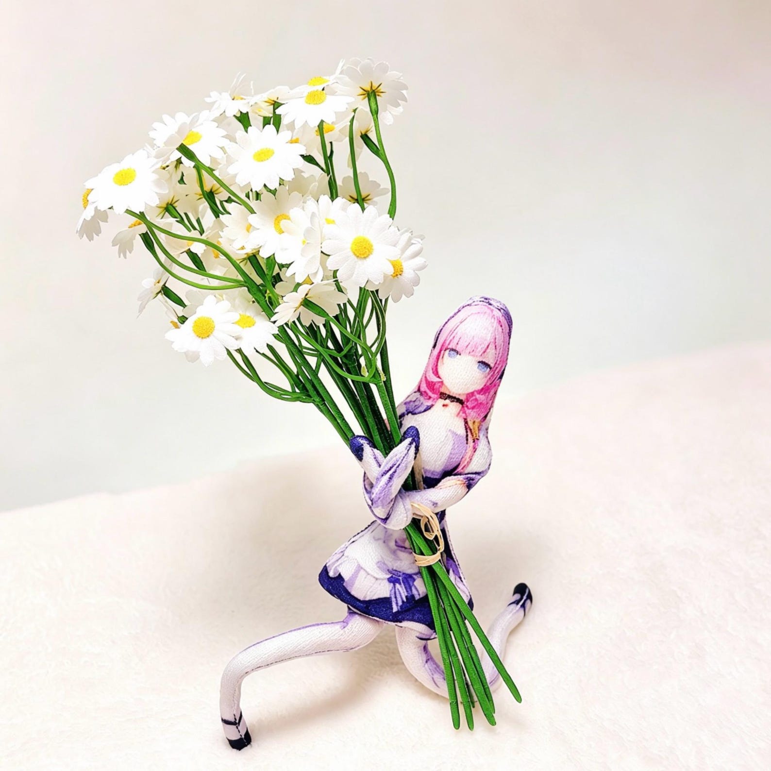 Elysia Wire Doll Honkai Impact 3rd Abstract Bendable Fan Art Figure Ugly Cute Poseable Desk Decor Gift detail image 5