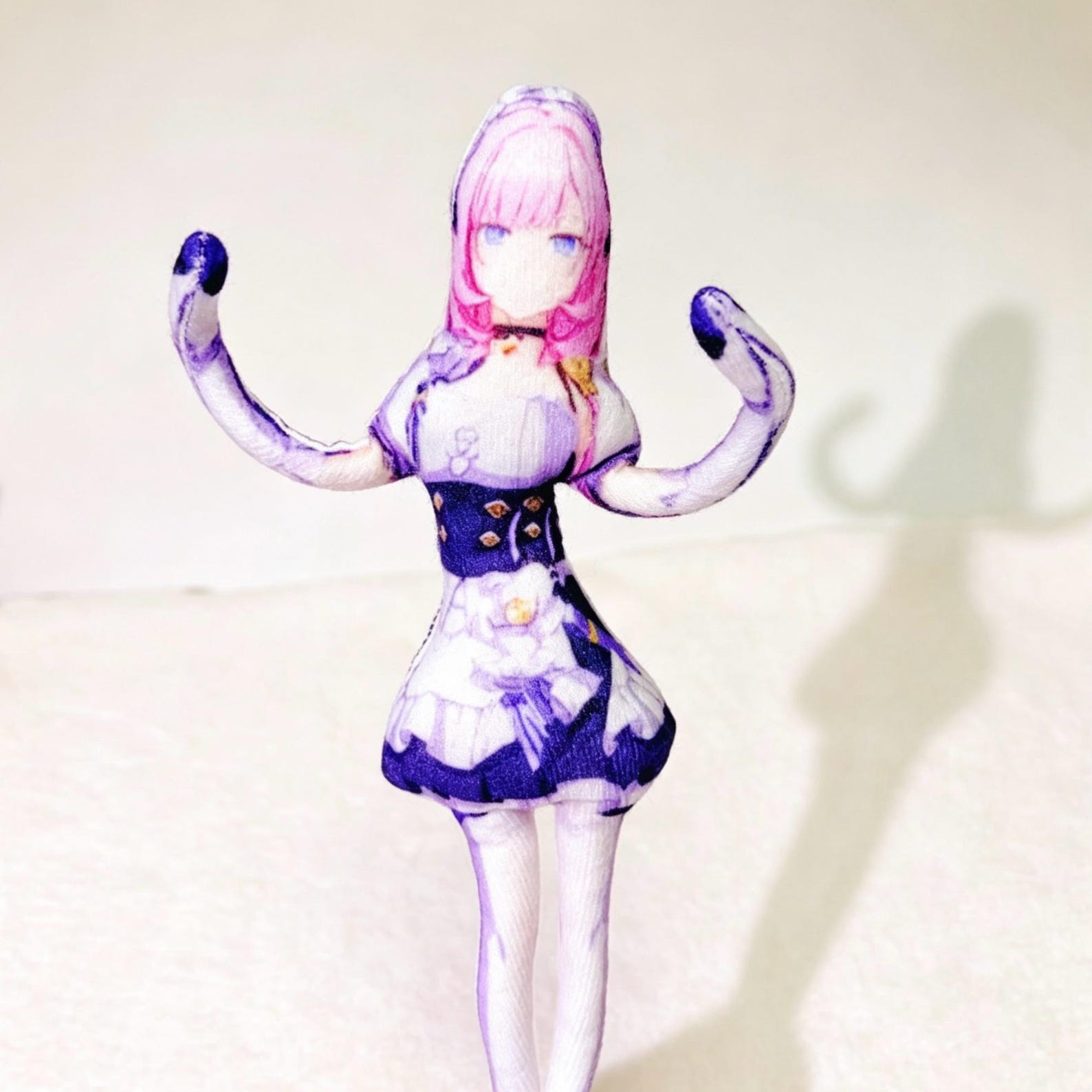 Elysia Wire Doll Honkai Impact 3rd Abstract Bendable Fan Art Figure Ugly Cute Poseable Desk Decor Gift detail image 6