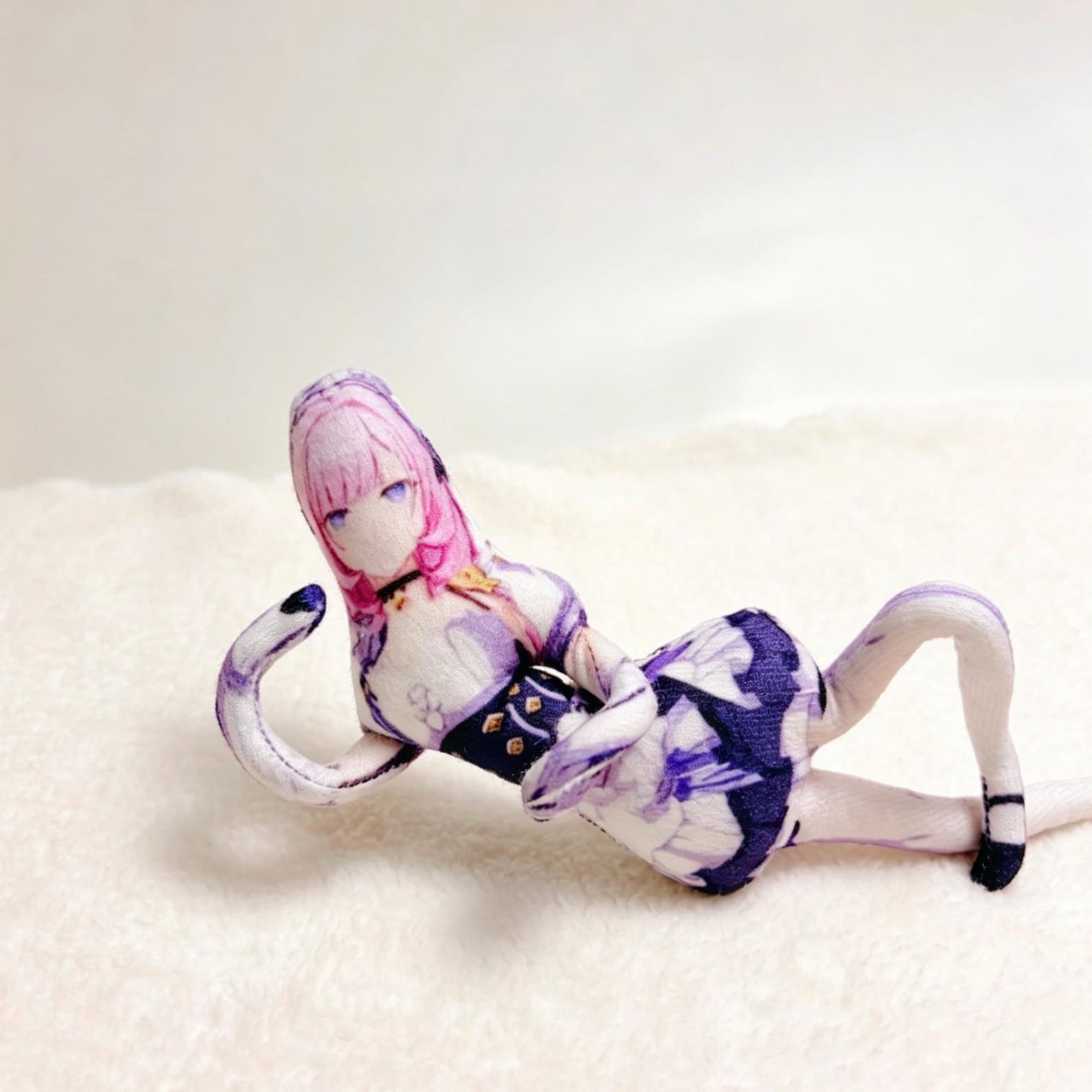 Elysia Wire Doll Honkai Impact 3rd Abstract Bendable Fan Art Figure Ugly Cute Poseable Desk Decor Gift