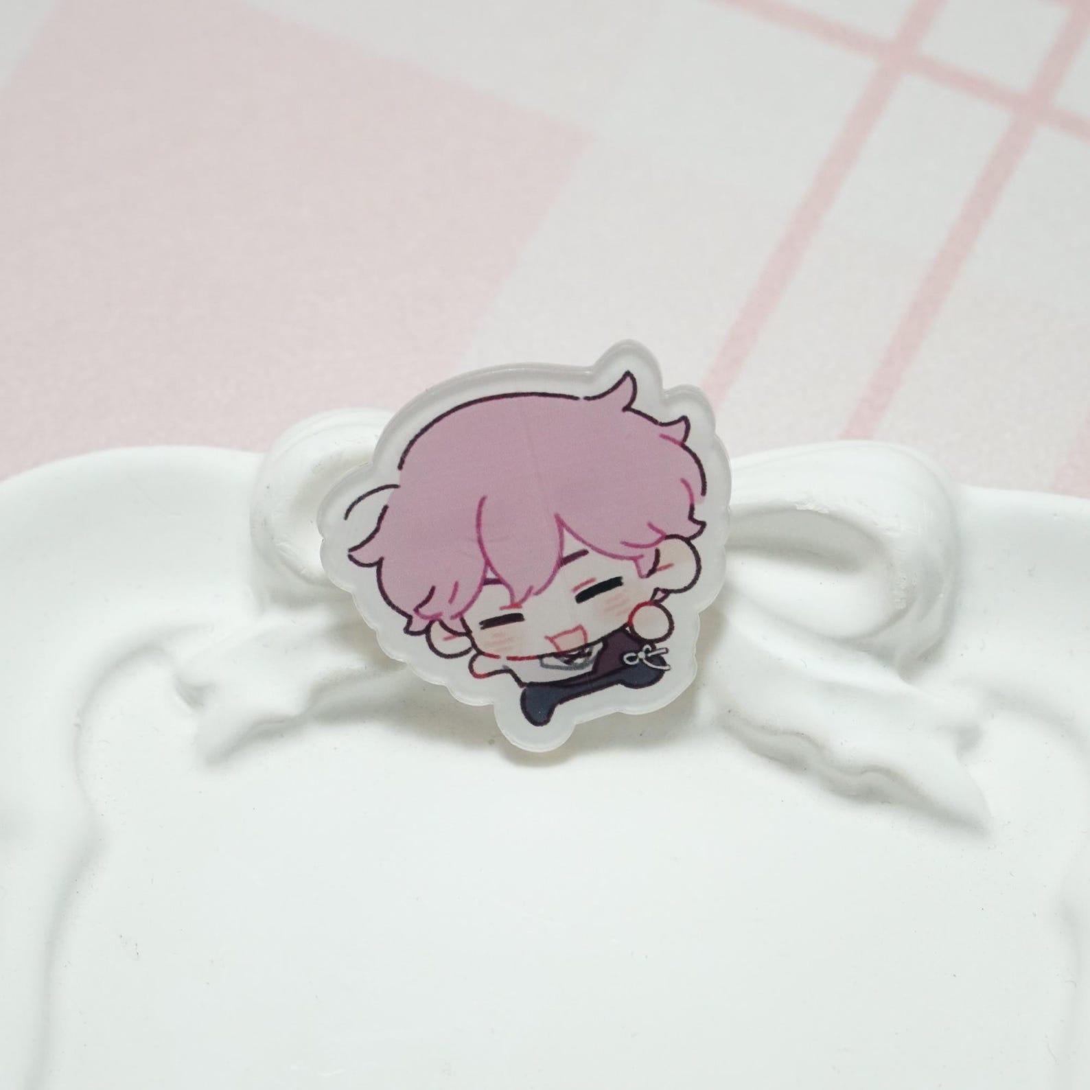 Fanmade PLAVE Acrylic Pins Set Kpop Boy Group OT5 Badge Set Cute Chibi Member Pins Bag Jacket Accessories Gift PLLI Merch detail image 2