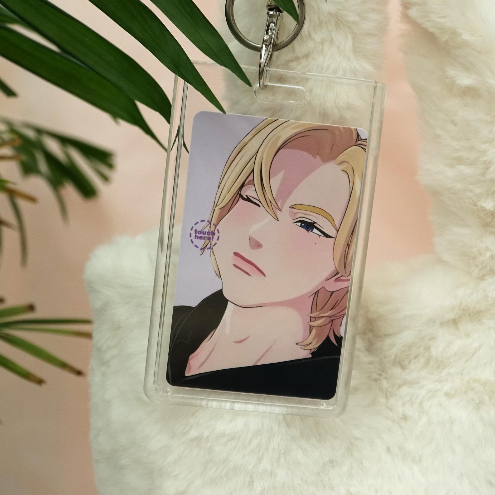 Fanmade PLAVE Card Holder Lanyard Clear Acrylic ID Badge Case Cute Idol Photo Insert Spring Strap Kpop Merch PLLI Gift detail image 2