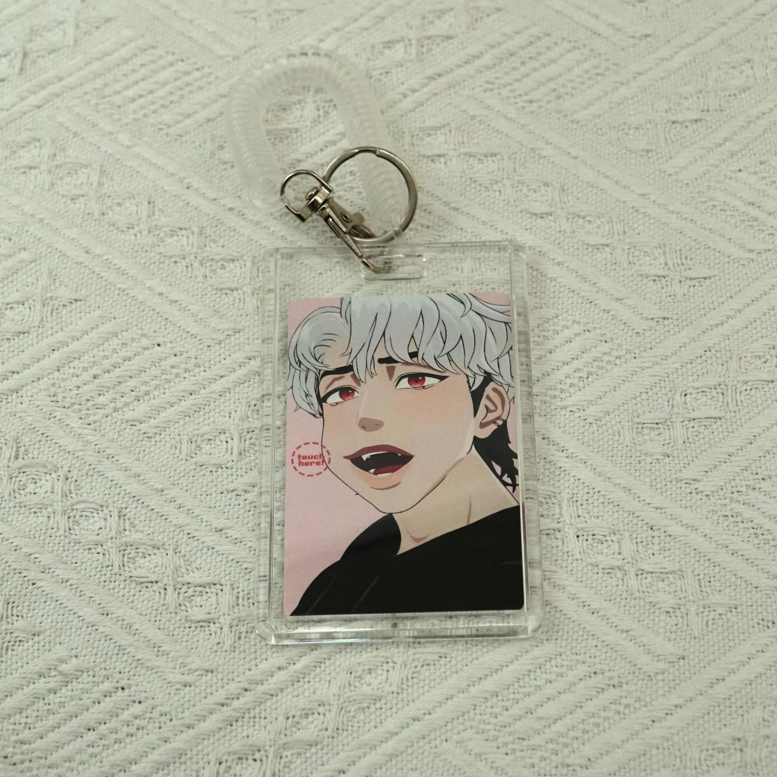 Fanmade PLAVE Card Holder Lanyard Clear Acrylic ID Badge Case Cute Idol Photo Insert Spring Strap Kpop Merch PLLI Gift detail image 6