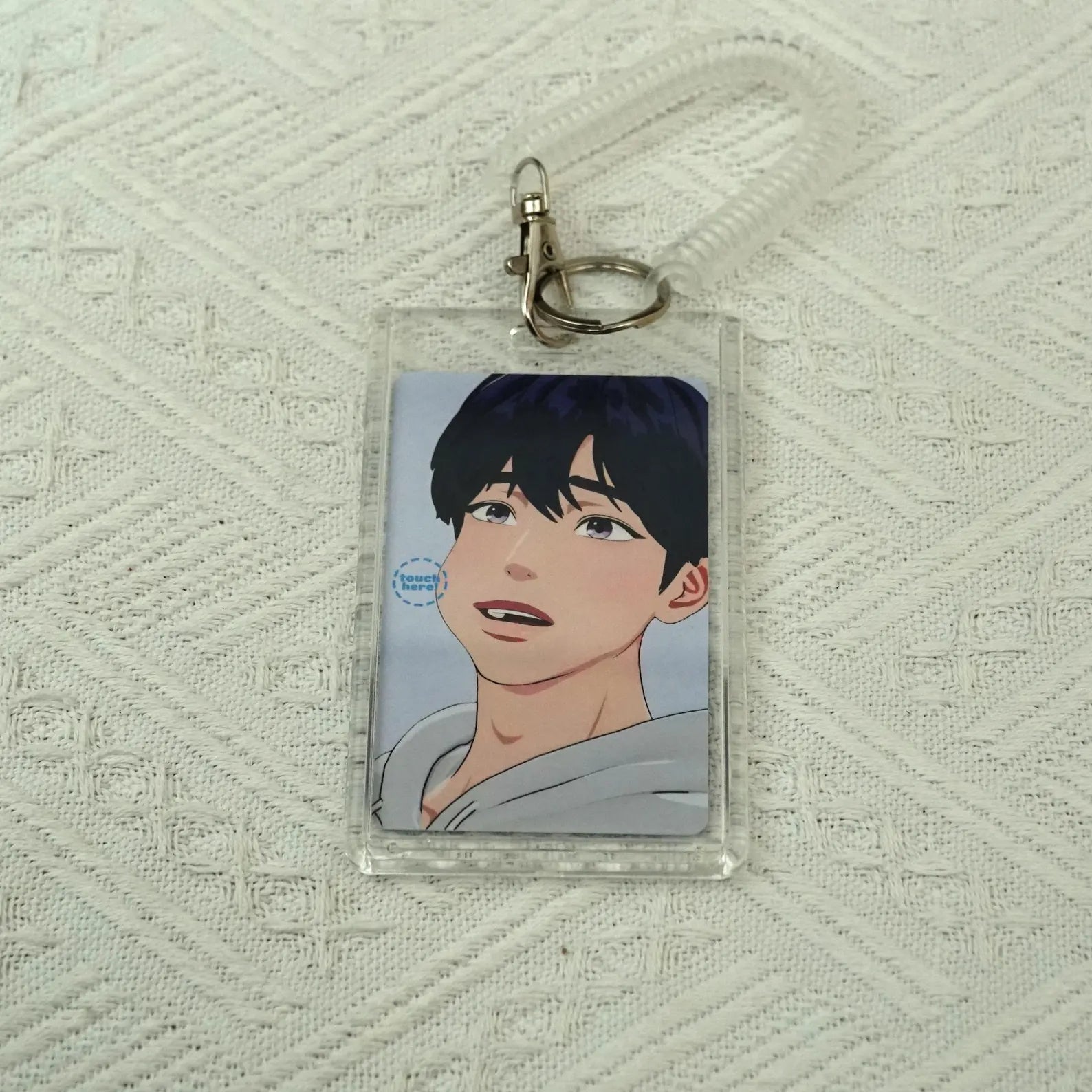 Fanmade-PLAVE-Card-Holder-Lanyard-Clear-Acrylic-ID-Badge-Case-Cute-Idol-Photo-Insert-Spring-Strap-Kpop-Merch-PLLI-Gift-8