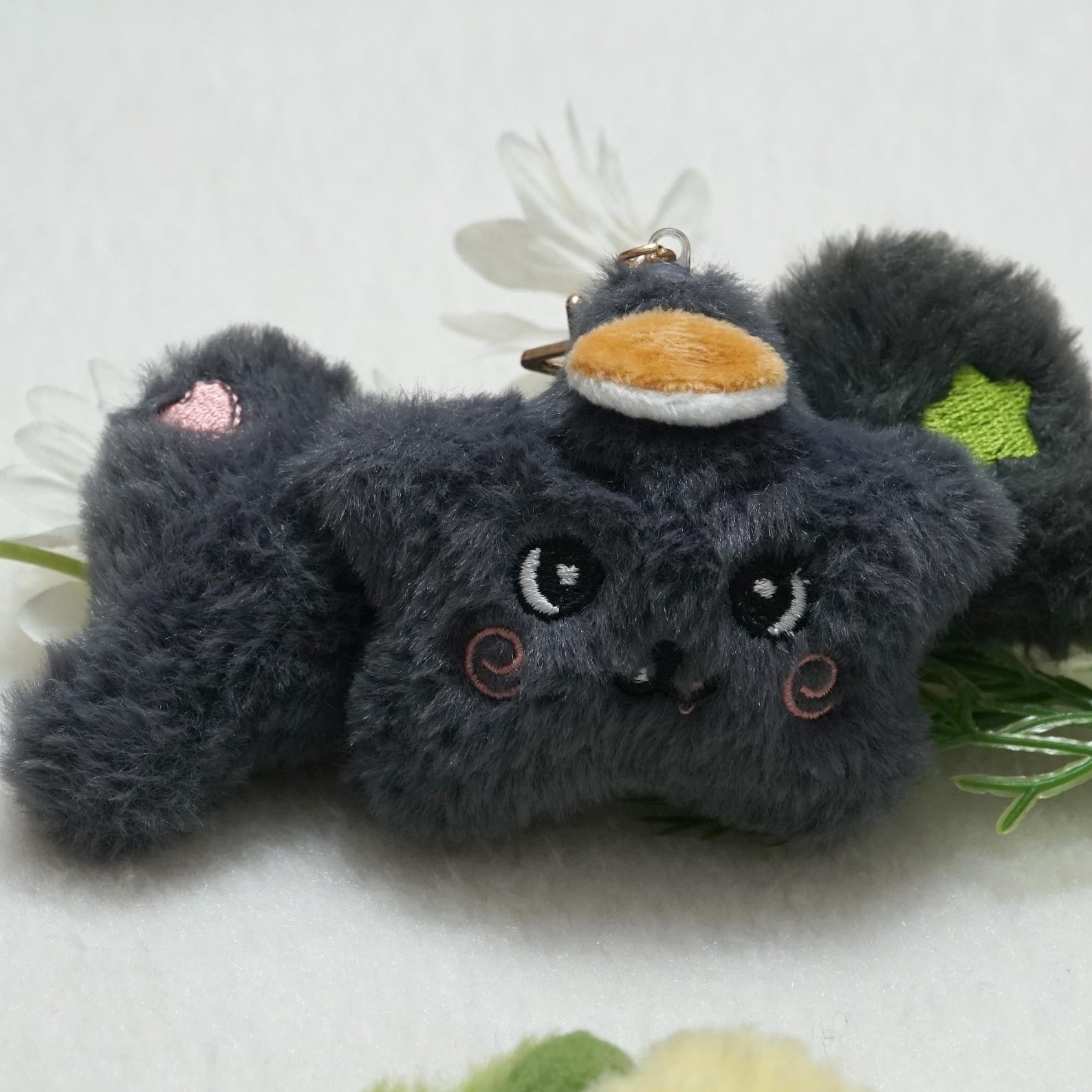 Fanmade Wichu Plush Keychain Kpop NCT WISH Star Mascot Charm Soft Star Bag Accessory Gift detail image 5