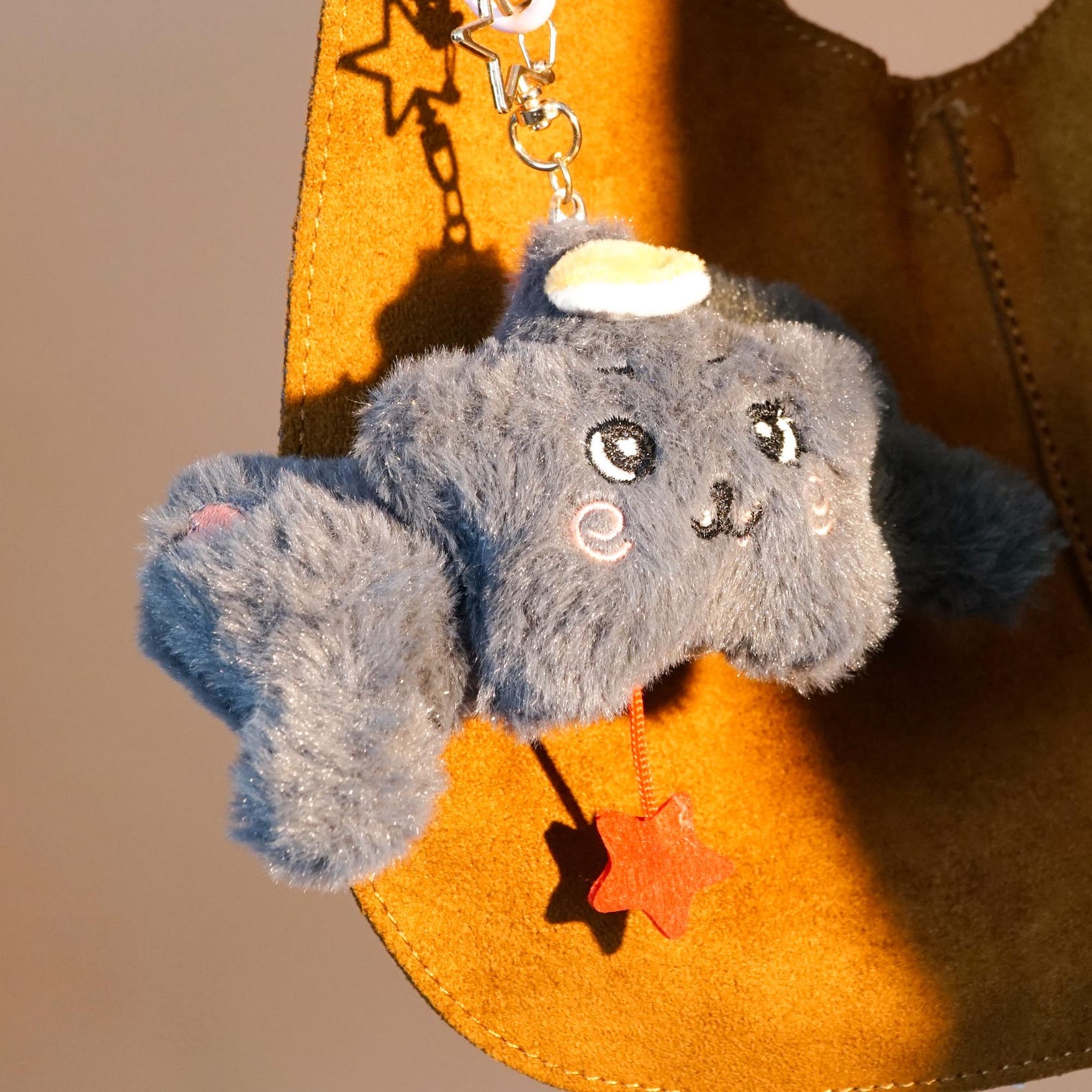 Fanmade Wichu Plush Keychain Kpop NCT WISH Star Mascot Charm Soft Star Bag Accessory Gift