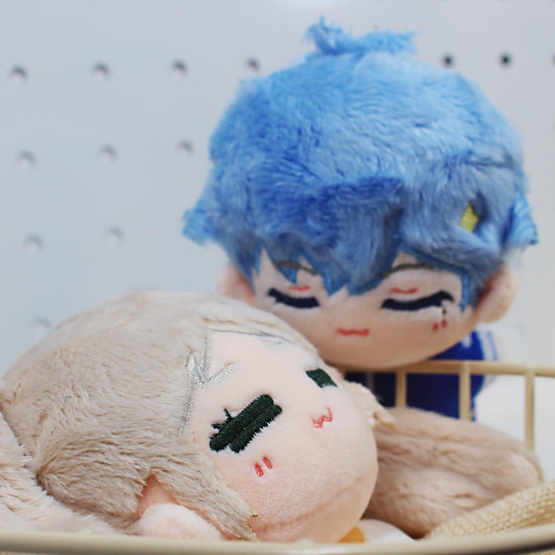 Frieren & Himmel Plush Dolls Frieren Beyond Journey’s End 5 Inch Soft Cotton Chibi Plush Fanmade Gift Set detail image 3