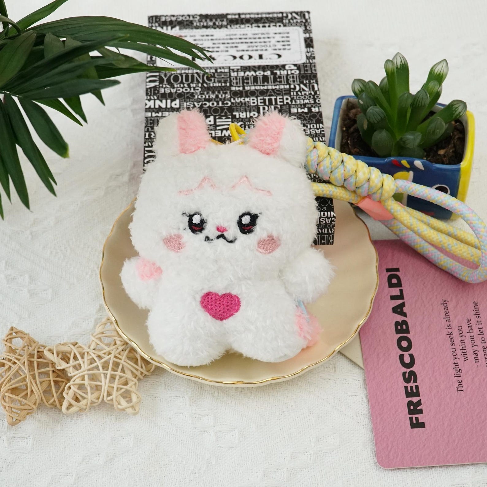 (G)I-DLE Plush Keychain Set Kpop Idol Mascot Bag Charm Fanmade OT5 Cute Gift detail image 2
