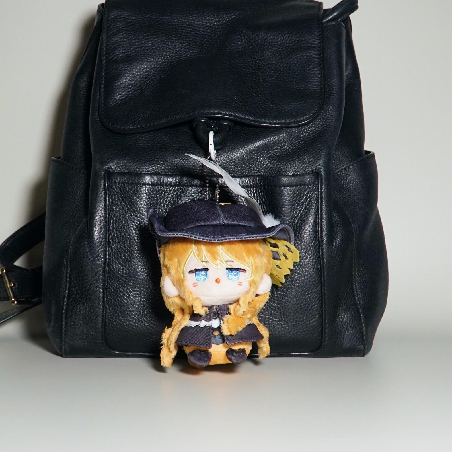 Genshin Impact Navia Caspar Mini Plush Keychain Bag Charm Fontaine Fanmade 4 Inch Plushie Gift detail image 4