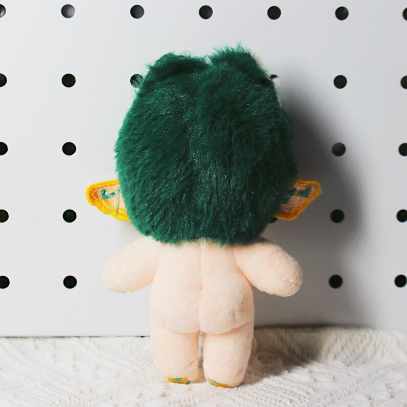Genshin Impact Xiao 4 Inch Plush Keychain Liyue Adeptus Yaksha Alatus Bag Charm Fanmade Gift detail image 5