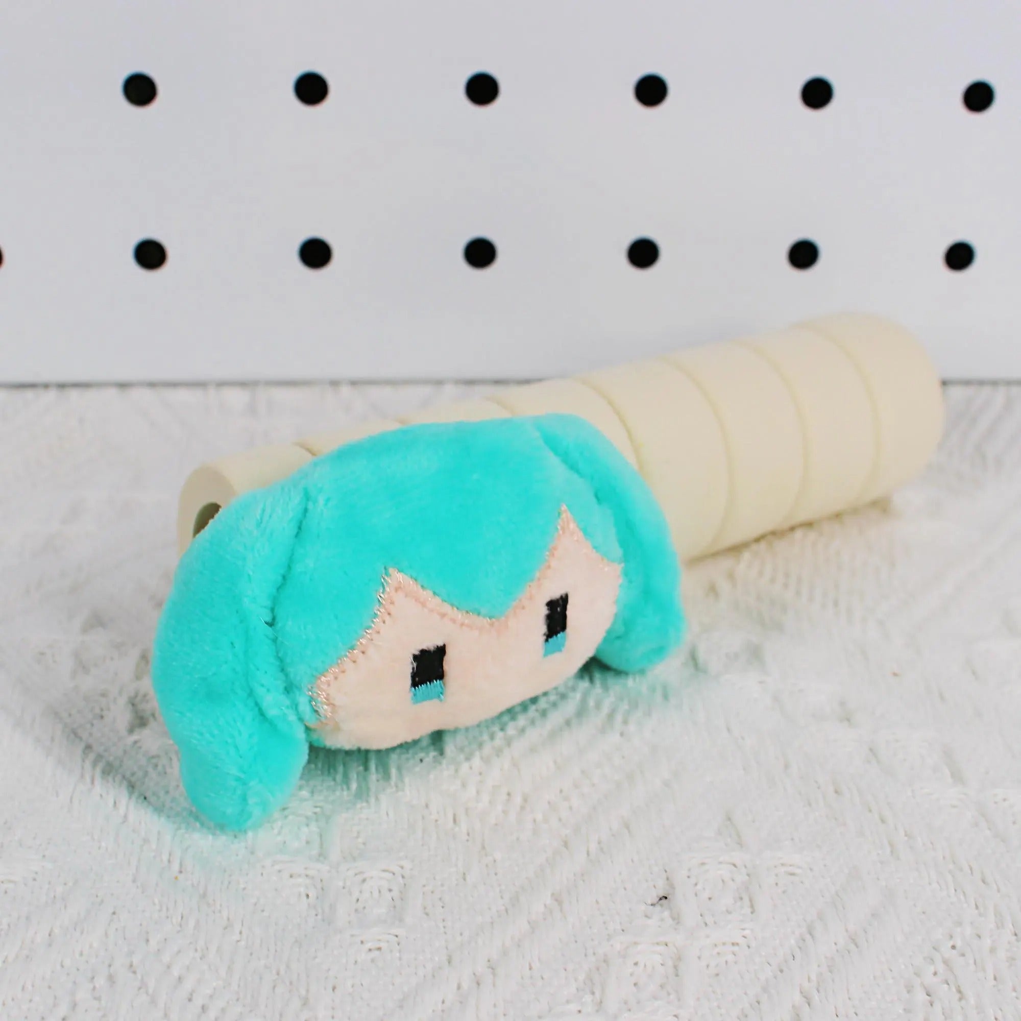 Hatsune Miku Door Handle Covers Vocaloid Anti-Slip Grips Soft Fabric Handle Protector Handmade Miku Room Decor Ita Room Gift detail image 5