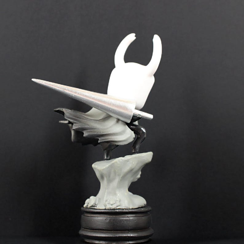 Hollow Knight Mini Ghost Figurine Desk Decor Fanmade THK Game Gift Collectible detail image 4