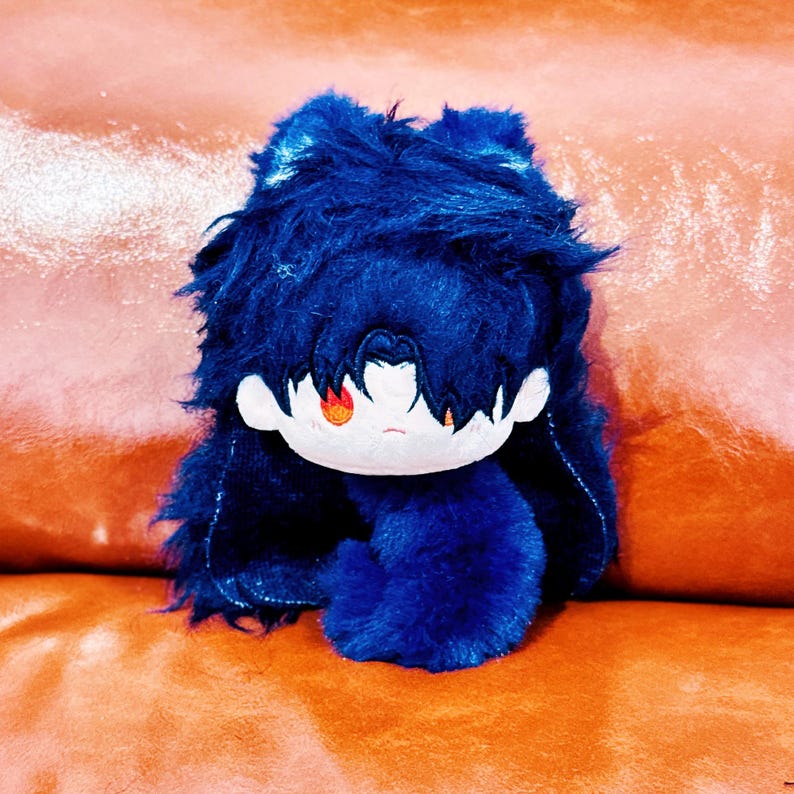 Honkai Star Rail Plush Keychain Set Imbibitor Lunae Blade Aventurine Robin Sunday Bag Charm Fanmade Gift detail image 3