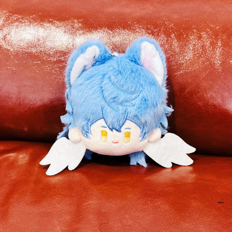 Honkai Star Rail Plush Keychain Set Imbibitor Lunae Blade Aventurine Robin Sunday Bag Charm Fanmade Gift detail image 4