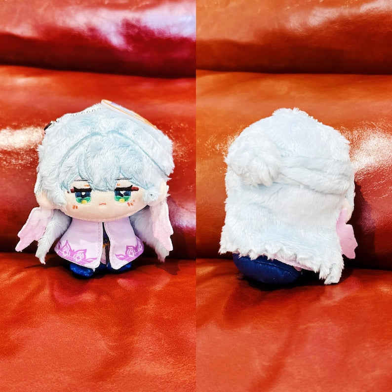 Honkai Star Rail Sitting Plush Keychains Imbibitor Lunae Acheron Sparkle Blade Aventurine 10cm Bag Charm Fanmade Gift detail image 4