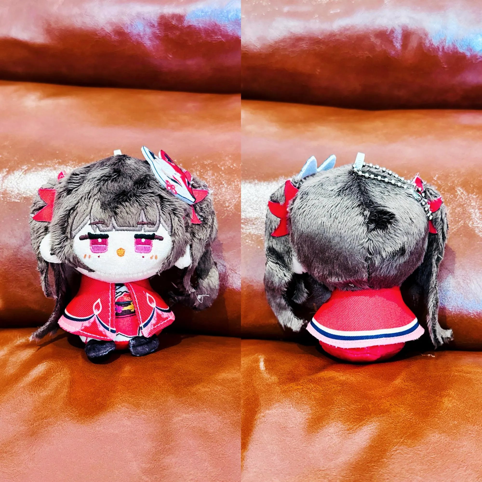 Honkai Star Rail Sitting Plush Keychains Imbibitor Lunae Acheron Sparkle Blade Aventurine 10cm Bag Charm Fanmade Gift detail image 7