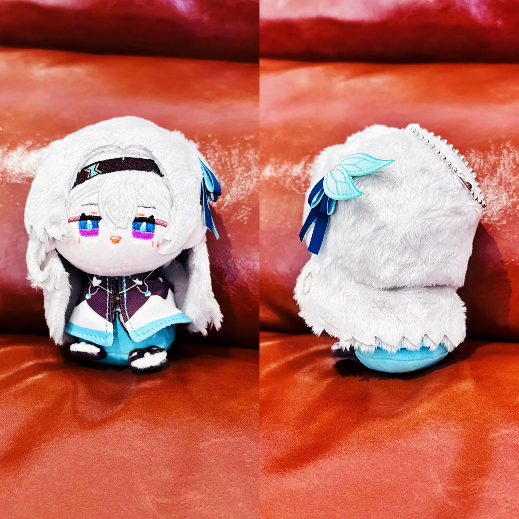 Honkai Star Rail Sitting Plush Keychains Imbibitor Lunae Acheron Sparkle Blade Aventurine 10cm Bag Charm Fanmade Gift detail image 8