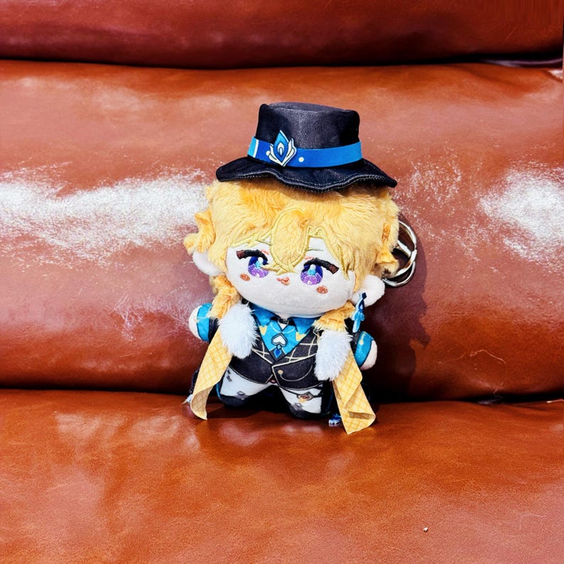 Honkai Star Rail Starfish Plush Keychain Aventurine Firefly Dr Ratio 12cm Soft Plush Bag Charm Fanmade Gift