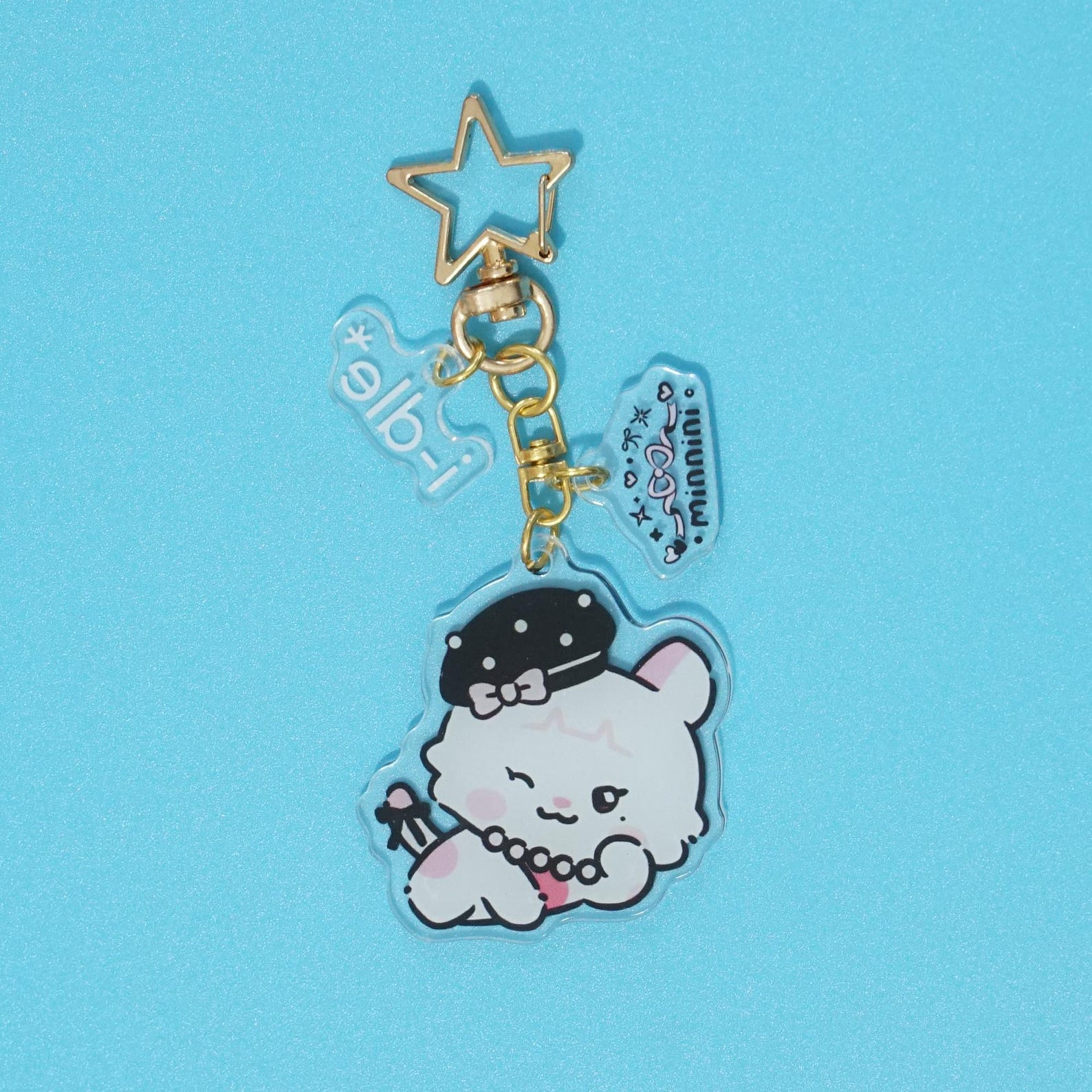 I-DLE Acrylic Keychain Set Kpop (G)I-DLE Fanmade Mascot Cute Charms OT5 Bag Charm Gift detail image 5