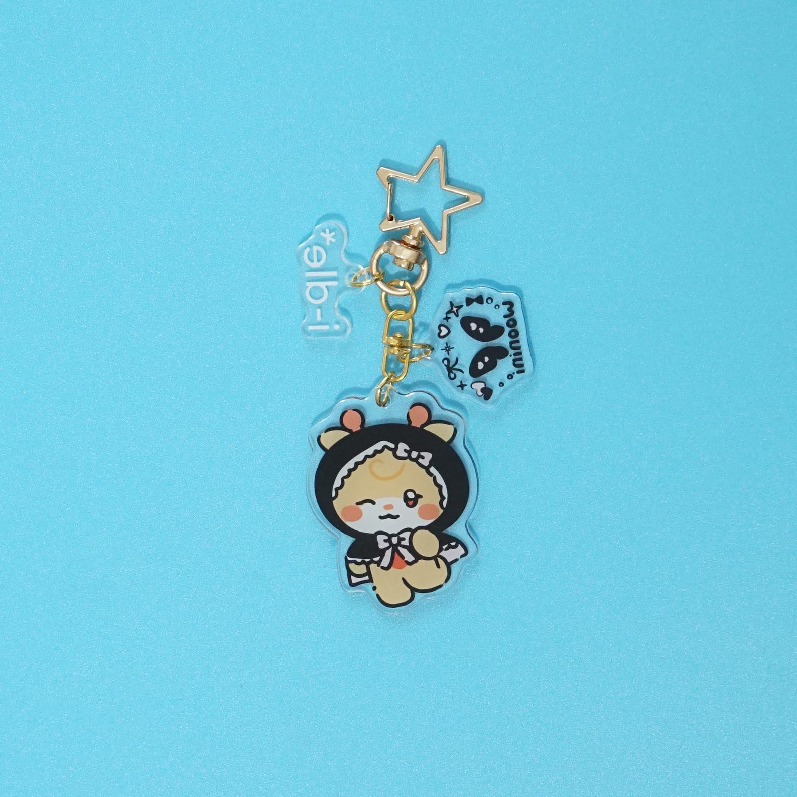 I-DLE Acrylic Keychain Set Kpop (G)I-DLE Fanmade Mascot Cute Charms OT5 Bag Charm Gift detail image 6
