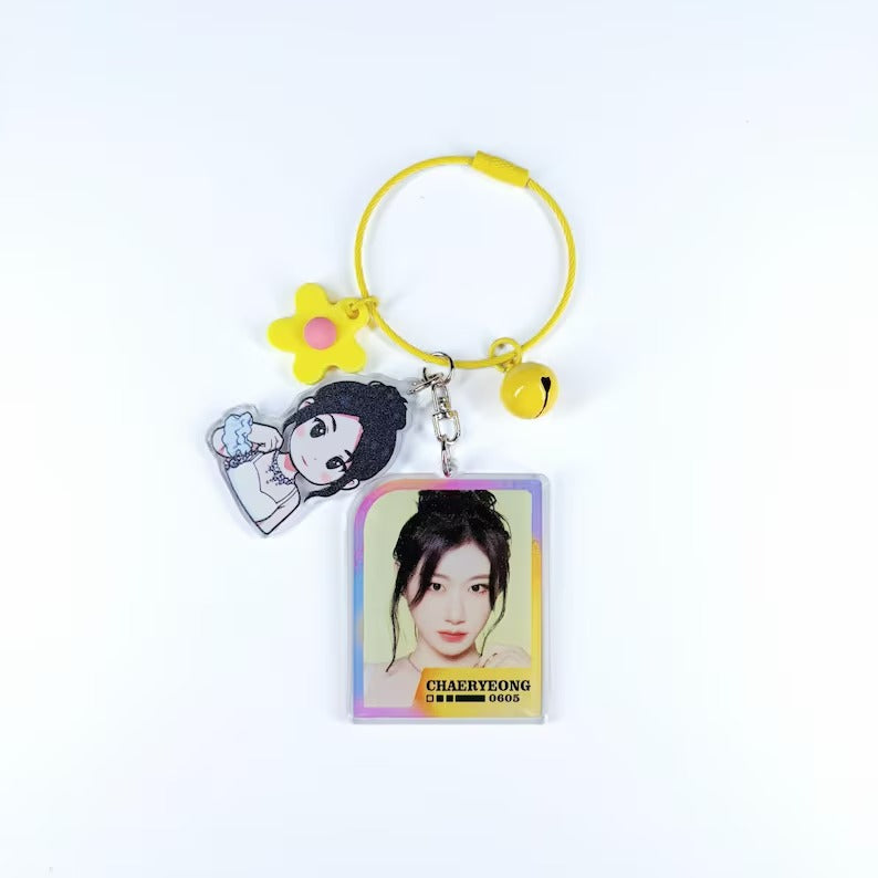 ITZY-Acrylic-Keychain-Double-Sided-Charm-Yeji-Lia-Ryujin-Chaeryeong-Yuna-Kpop-Merch-5
