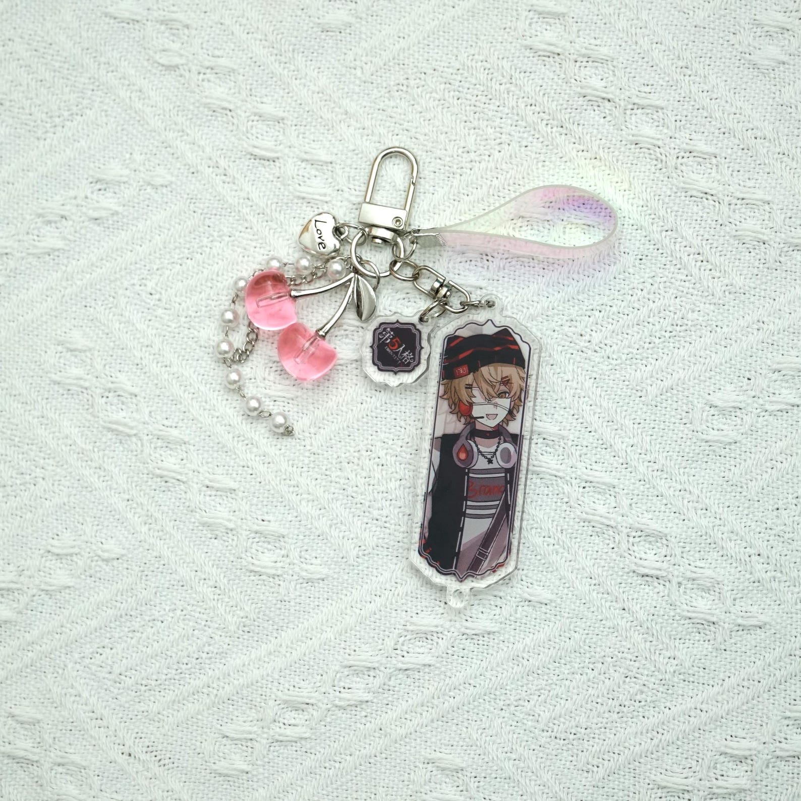 Identity V Acrylic Keychain Set Fanmade IDV Charms Faro Lady Painter Fire Investigator detail image 6