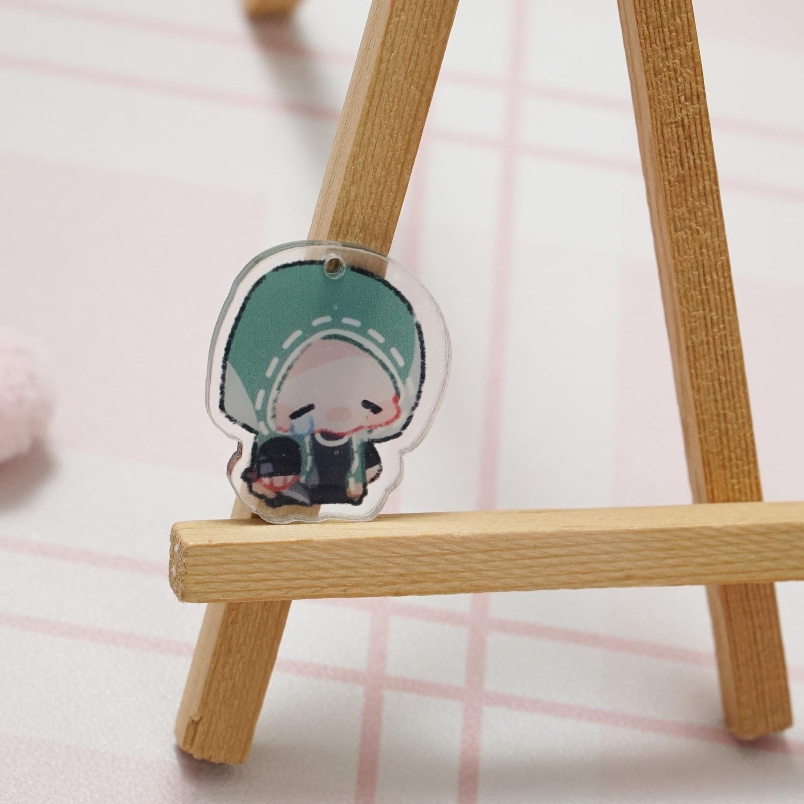 Identity V Crying Chibi Keychain Set Fanmade IDV Acrylic Charms detail image 2