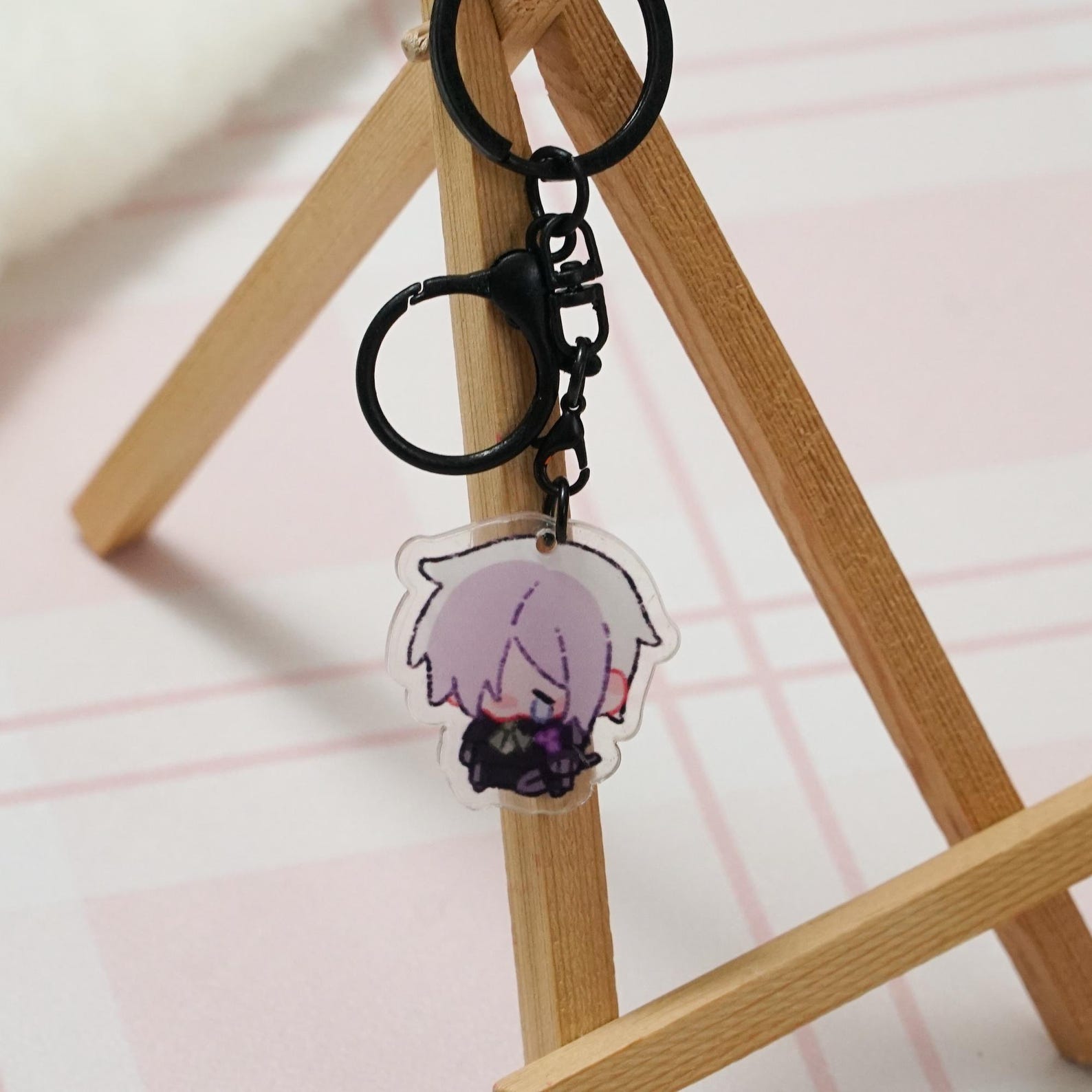 Identity V Crying Chibi Keychain Set Fanmade IDV Acrylic Charms detail image 1